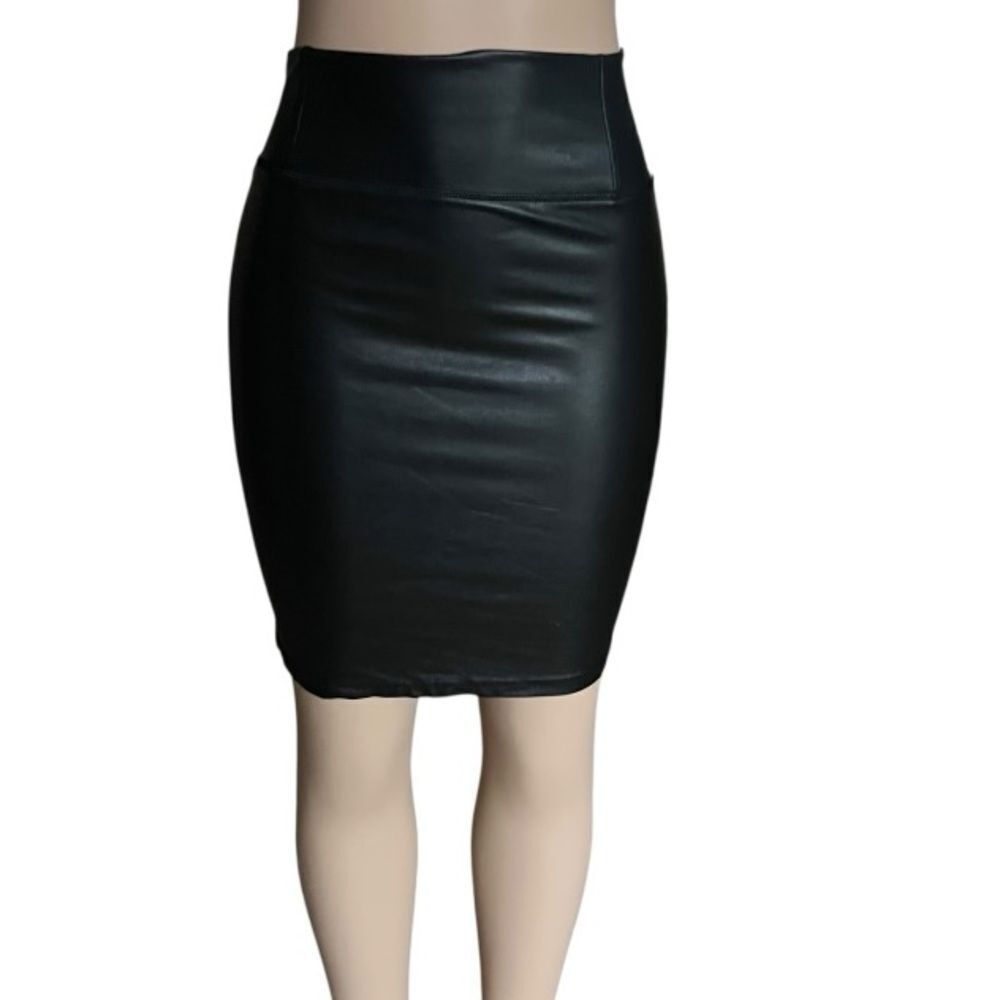 Wilfred free vegan leather pencil skirt